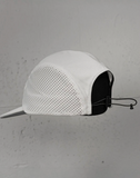 rnrn AIR FLOW CAP 專業透氣運動網帽 (黑/白) | 44g極致輕量・柔軟可摺疊帽簷・越野跑行山必備