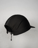 rnrn AIR FLOW CAP 專業透氣運動網帽 (黑/白) | 44g極致輕量・柔軟可摺疊帽簷・越野跑行山必備