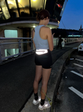 rnrn LUNA BELT 專業夜跑運動腰包 | 76g輕量防水・超薄扣具・完美收納 iPhone Pro Max