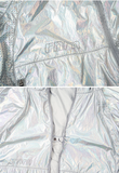 rnrn Rooftop Runner 專業輕量防風外套 (前衛銀 Silver) | 200g超輕幻彩・內建高領面罩・越野跑/夜跑必備