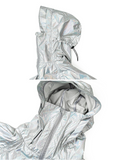 rnrn Rooftop Runner 專業輕量防風外套 (前衛銀 Silver) | 200g超輕幻彩・內建高領面罩・越野跑/夜跑必備