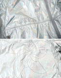 rnrn Rooftop Runner 專業輕量防風外套 (前衛銀 Silver) | 200g超輕幻彩・內建高領面罩・越野跑/夜跑必備