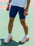 rnrn RACE HALF TIGHTS 專業競速壓縮緊身短褲 | 防燒檔內膽・高彈力支撐・馬拉松越野賽必備