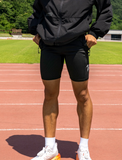 rnrn RACE HALF TIGHTS 專業競速壓縮緊身短褲 | 防燒檔內膽・高彈力支撐・馬拉松越野賽必備