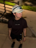 rnrn 專業輕量透氣運動網帽 (大LOGO款) | 5.5cm短帽簷設計・雷射透氣孔・越野跑行山必備
