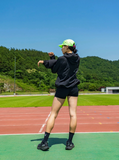 rnrn 專業輕量透氣運動網帽 (大LOGO款) | 5.5cm短帽簷設計・雷射透氣孔・越野跑行山必備