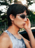 【26SS新色】rnrn EYE SCOPE 專業運動偏光太陽眼鏡（優格霧透色）| 超輕量防滑設計