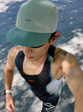 rnrn TWO-TONE CAP 雙色拼接跑步帽 | 37g極輕透氣速乾軟帽簷
