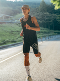rnrn RACE HALF TIGHTS 002 專業馬拉松跑步緊身褲 | 手機大口袋 防磨內膽 肌肉加壓