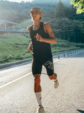 rnrn RACE HALF TIGHTS 002 專業馬拉松跑步緊身褲 | 手機大口袋 防磨內膽 肌肉加壓