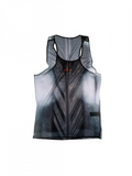 rnrn RACE GRAPHIC SINGLET (3 color) 專業競速機能背心 | 42g零下墜無縫防刮跑衫