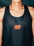 rnrn RACE GRAPHIC SINGLET (3 color) 專業競速機能背心 | 42g零下墜無縫防刮跑衫