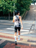 rnrn RACE GRAPHIC SINGLET (3 color) 專業競速機能背心 | 42g零下墜無縫防刮跑衫