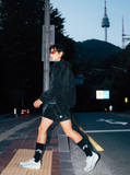 rnrn PACE SOCKS 42 專業長跑襪 | 小腿加壓緩震 特大反光Logo