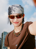 rnrn GRAPHICS BANDANA 萬用圖騰純棉方巾 | 韓國製造透氣吸汗頭巾