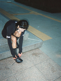 rnrn LONG SLEEVE 001 長袖跑步Tee | 160g極輕氣孔 手錶開孔鏈式縫線