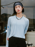 rnrn LONG SLEEVE 001 長袖跑步Tee | 160g極輕氣孔 手錶開孔鏈式縫線
