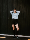 rnrn LONG SLEEVE 001 長袖跑步Tee | 160g極輕氣孔 手錶開孔鏈式縫線