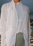 rnrn LIGHT SHELL WINDBREAKER 立領跑步風褸 | 220g微光金屬抗皺 胸扣防晃透氣孔