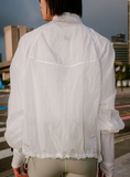 rnrn LIGHT SHELL WINDBREAKER 立領跑步風褸 | 220g微光金屬抗皺 胸扣防晃透氣孔