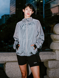 rnrn LIGHT SHELL WINDBREAKER 立領跑步風褸 | 220g微光金屬抗皺 胸扣防晃透氣孔