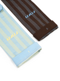 rnrn CLUB SOCKS 跑步中筒襪 | 復古人字紋 腳背透氣網眼 腳踝加壓