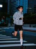 rnrn LIGHT SHELL WINDBREAKER 立領跑步風褸 | 220g微光金屬抗皺 胸扣防晃透氣孔