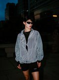 rnrn LIGHT SHELL WINDBREAKER 立領跑步風褸 | 220g微光金屬抗皺 胸扣防晃透氣孔