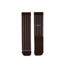 rnrn CLUB SOCKS 跑步中筒襪 | 復古人字紋 腳背透氣網眼 腳踝加壓