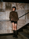 rnrn CLUB SOCKS 跑步中筒襪 | 復古人字紋 腳背透氣網眼 腳踝加壓