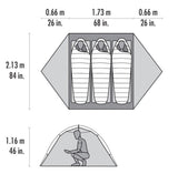 MSR Hubba Hubba™ Shield 3 Tent 帳篷