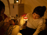 DOD Mini Kinoko Light 迷你屋仔露營燈 L1-987 | 3000K暖光無段調光 Type-C充電 氣氛燈