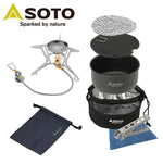 SOTO限量組合版 SOD-331S Fusion Trek Set 爐頭連Navigator Cookset鍋具套裝