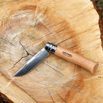 Opinel No.8 Folding Knife Inox 8號不鏽鋼尖頭摺刀