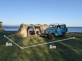 DOD Kamaboko Tent 3M 兩房一廳隧道帳