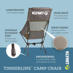 Klymit Timberline Camp Chair 高背露營櫈