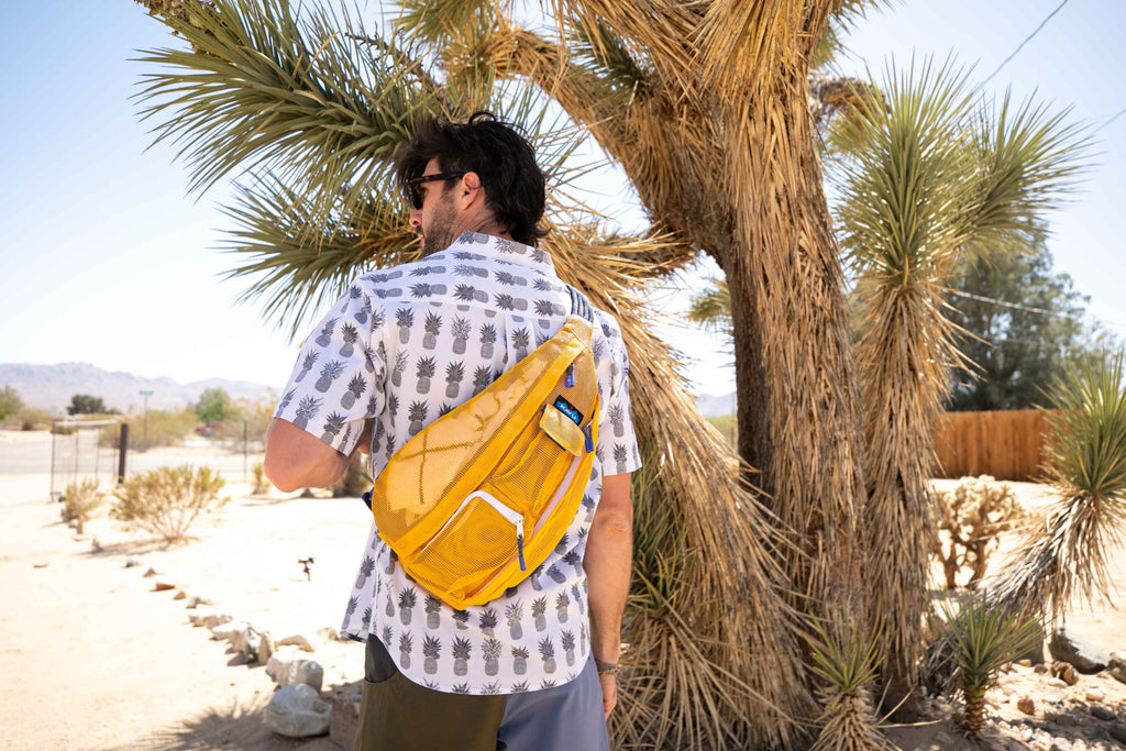 Mesh Rope Bag KAVU Beach Rope Bag Crossbody Beach Mesh Rope Bag – 3Jack Store 山積露營小店