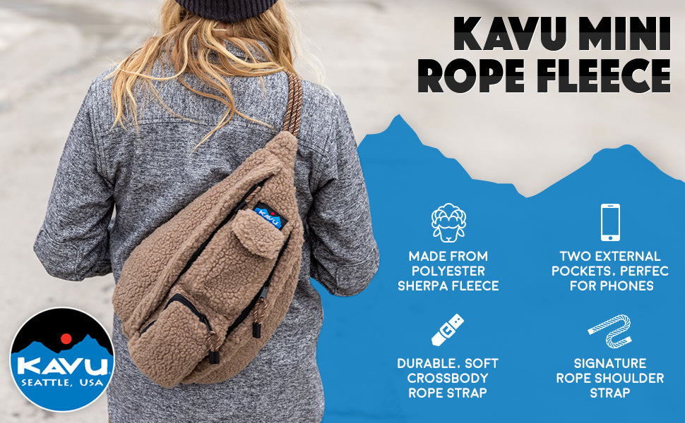 Mini Rope Jack KAVU Mini Rope Fleece Wool Mini Rope Bag – 3Jack Store 山積露營小店