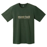 Montbell Pear Skin Cotton T Mont-bell Short Sleeve T-Shirt