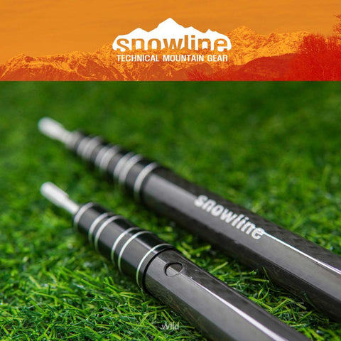韓國 Snowline Carbon Adjustable Pole 可伸縮調節碳纖天幕桿